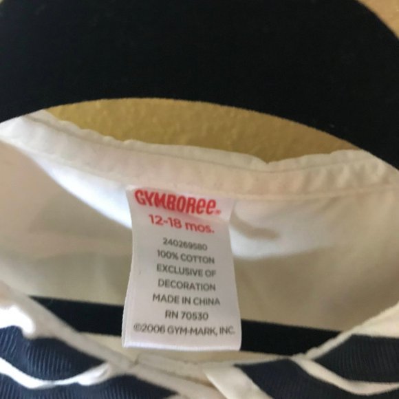 Gymboree Sailor Dress 12-18 months - Picture 2 of 3